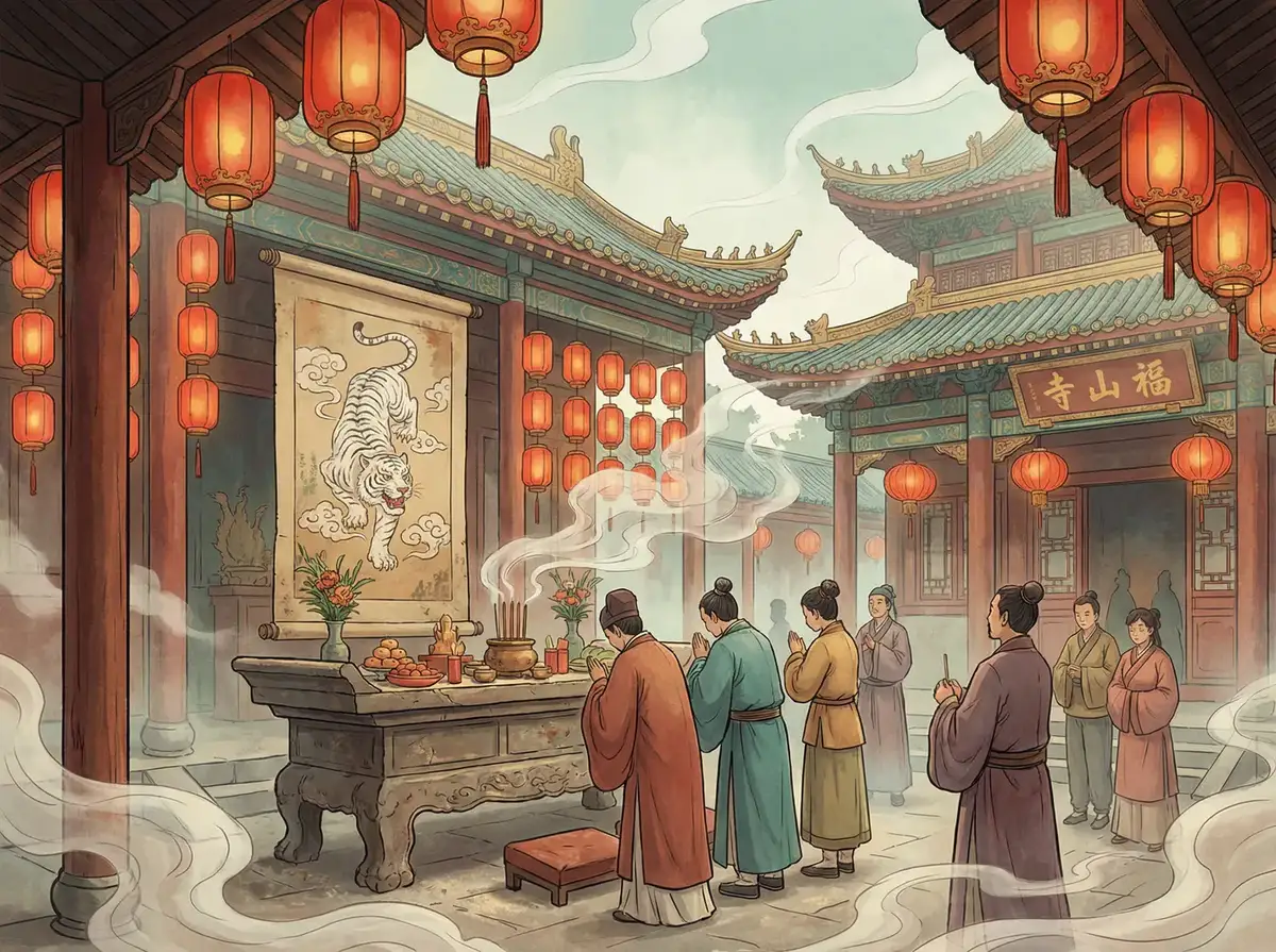 白虎神祭祀仪式 - 四虎传媒 | 民间信仰